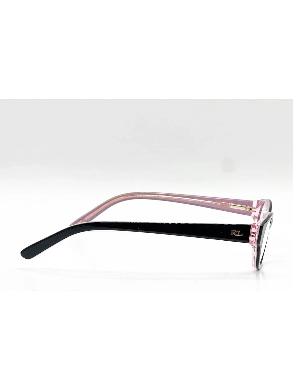 Polo Ralph Lauren 8519 1013 Black Pink Cat Eye Eyeglass Frames 44-15-125